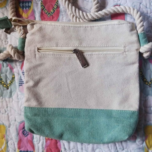 GUY HARVEY CANVAS CROSSBODY BAG - Picture 3 of 4